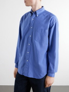 Graphpaper - Cotton-Oxford Shirt - Blue