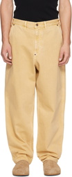 CASEY CASEY Yellow Leonardo Denim Jeans