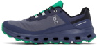 On Blue & Green Cloudvista Waterproof Sneakers