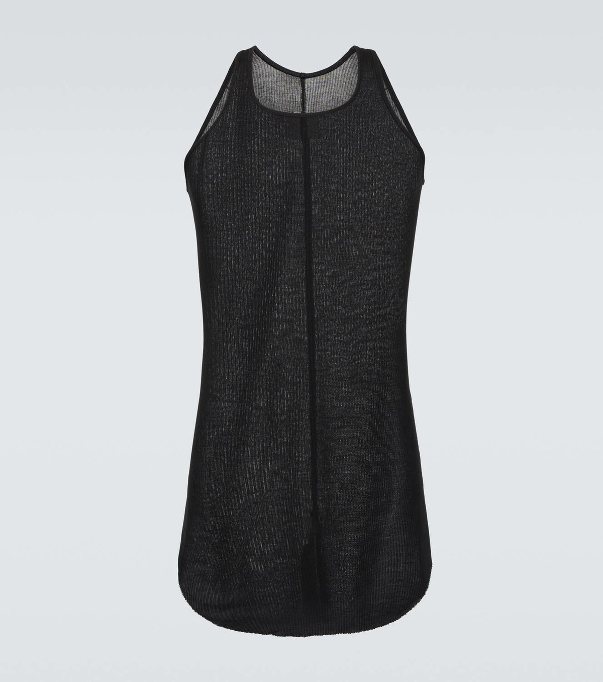 トップス Rick Owens 2020AW ribbed sleeveless top Rick Owens Ribbed-knit tank top Rick Owens