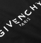 Givenchy - Slim-Fit Logo-Print Cotton-Jersey T-Shirt - Black