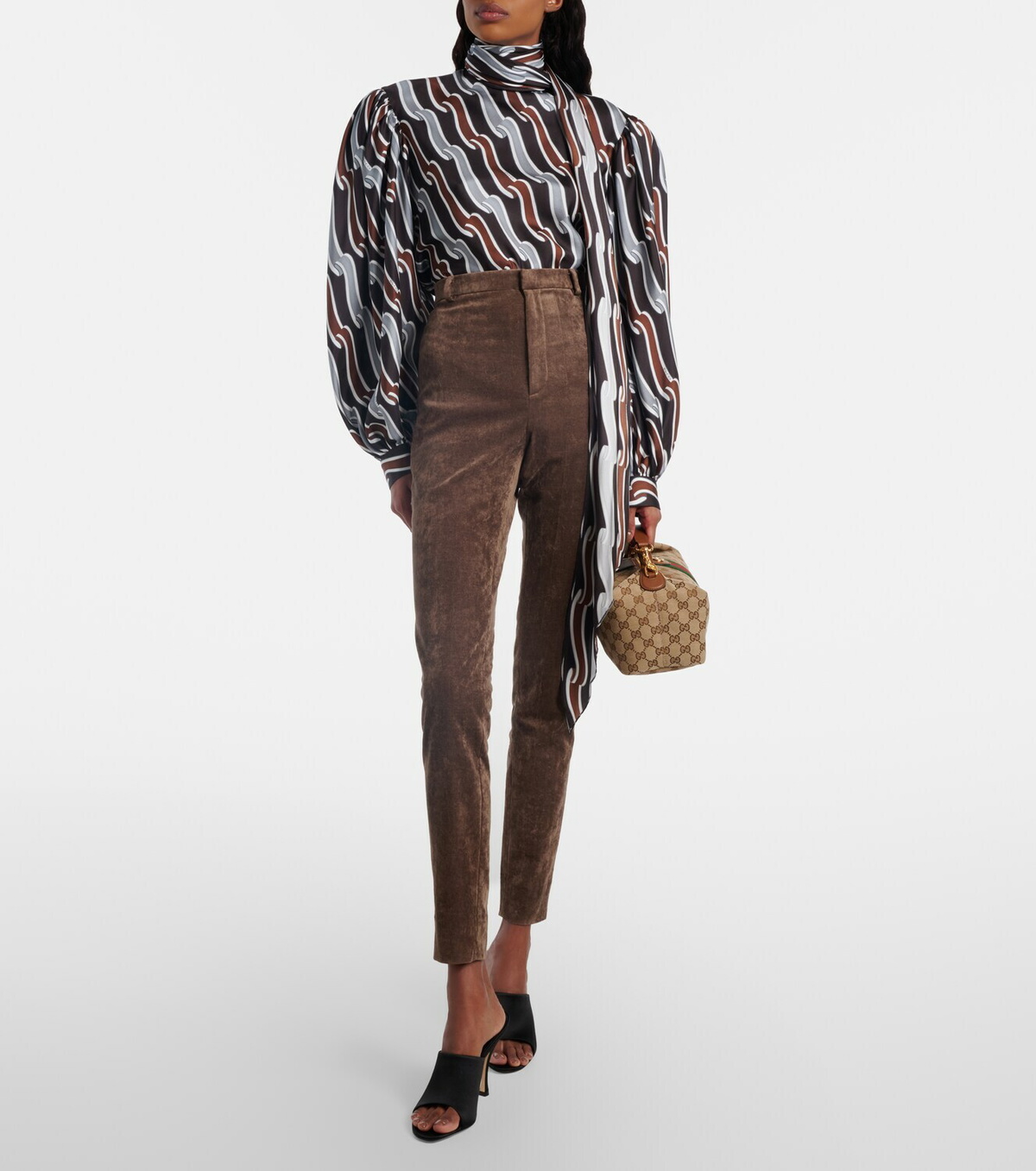 Gucci 95 satin mules Gucci