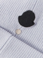 Moncler Genius - 1017 ALYX 9SM Logo-Appliquéd Ribbed Wool Beanie
