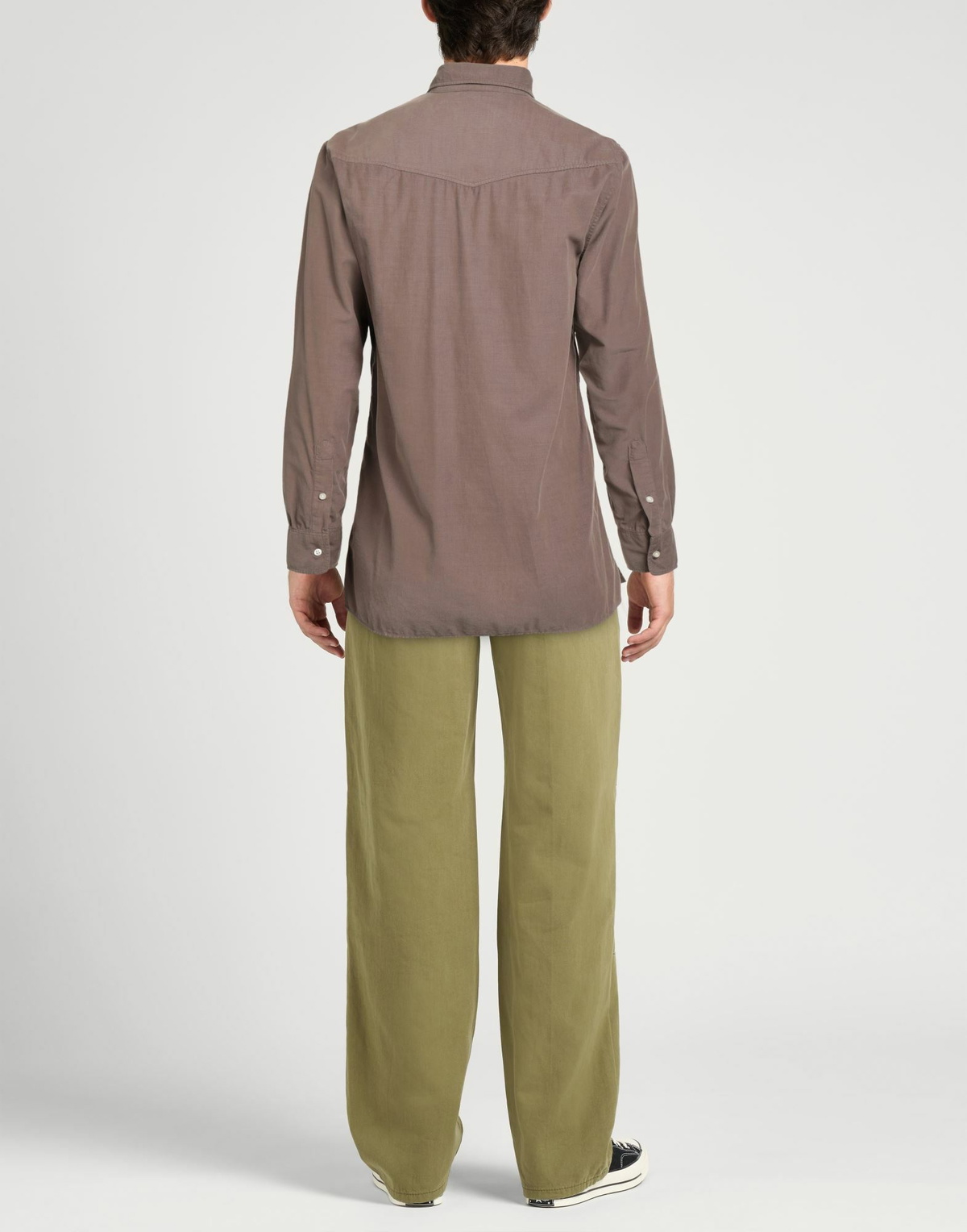Officine Générale Mens Shirt Taupe