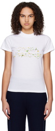 Stella McCartney White 'The Dandelion' T-Shirt