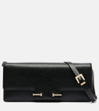 Tom Ford Double T leather shoulder bag