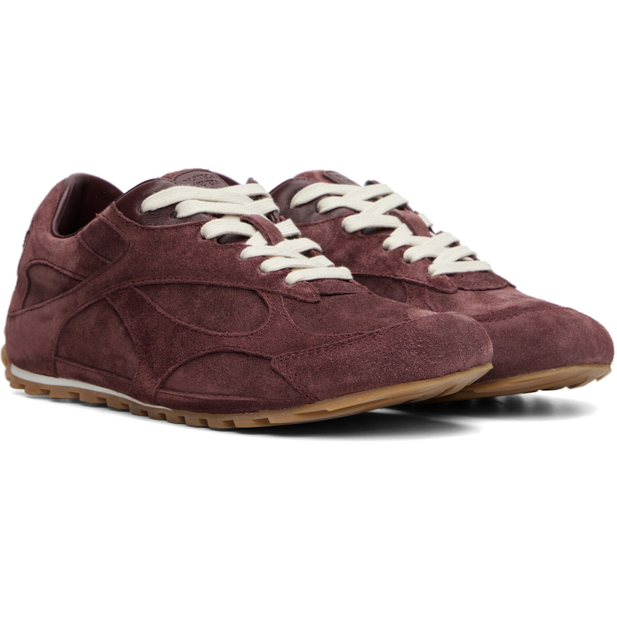 Bottega Veneta Burgundy Orbit Flash Sneakers