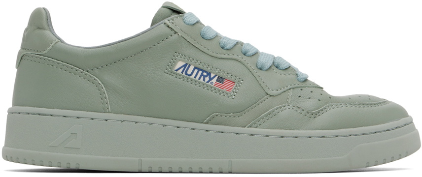 AUTRY Gray Medalist Low Sneakers Autry