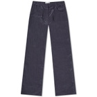 Low Classic Women's Crinkle Slim Fit Pants in Navy