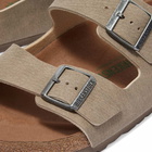 Birkenstock Men's Arizona BS in Grey Taupe Desert Dust