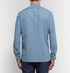 Rubinacci - Cotton-Chambray Shirt - Men - Blue