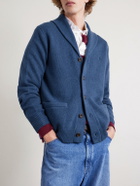 Polo Ralph Lauren - Shawl-Collar Wool and Cashmere-Blend Cardigan - Blue