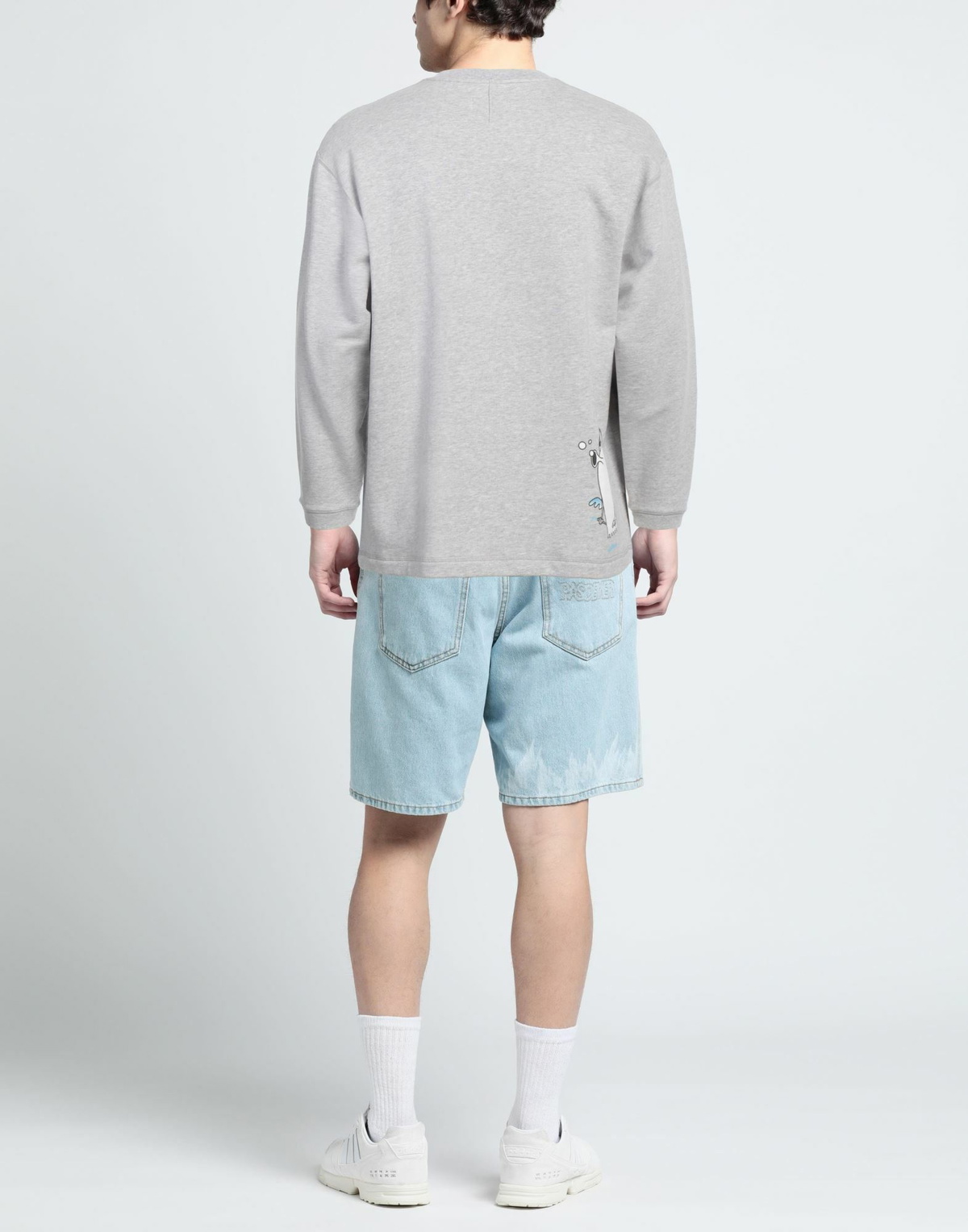 3.paradis Mens Sweatshirt in Light grey