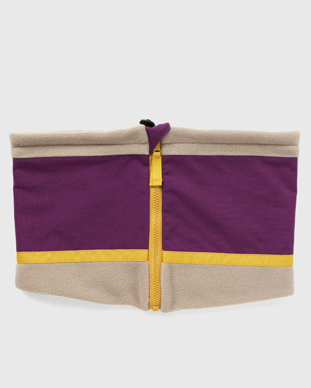 Elmer by Swany Reversible Neck Warmer purple/beige Mens Scarf