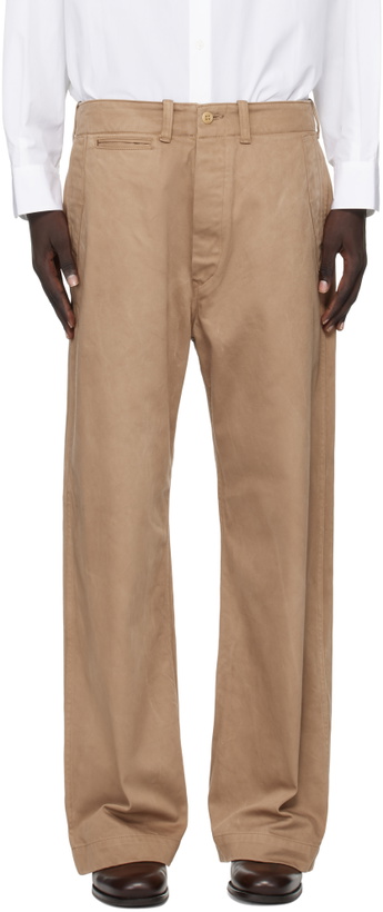 Photo: Taiga Takahashi Beige Lot. 202 Engineer Trousers