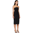 ANINE BING Black Tyla Midi Dress