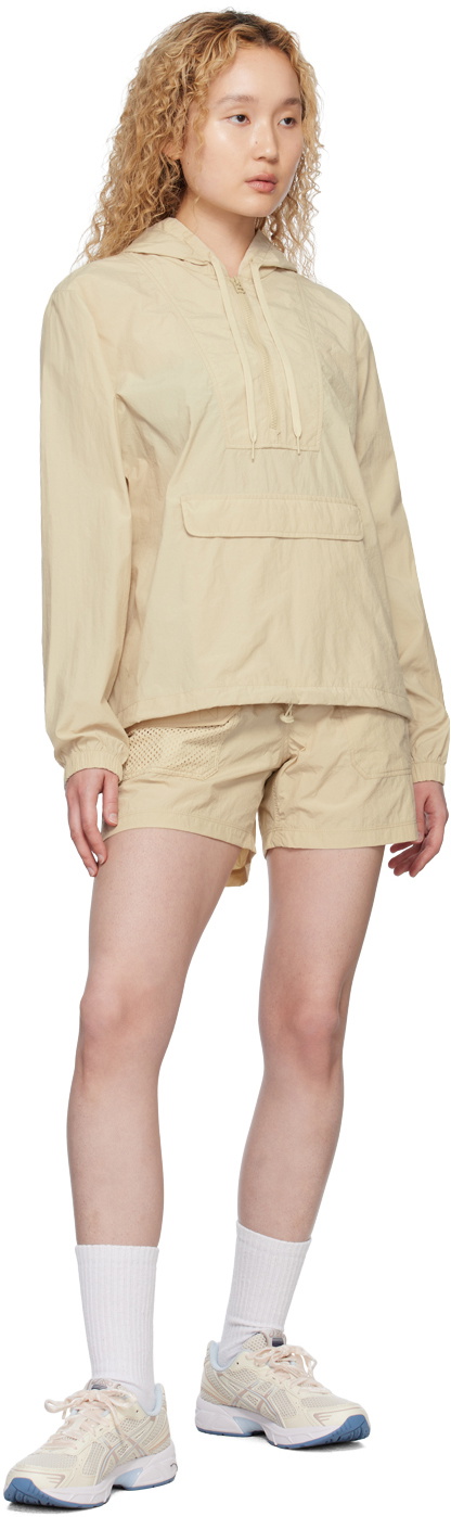 Outdoor Voices Beige RecNylon Shorts