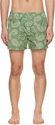 Jacquemus Green Le Raphia 'Le Caleçon' Boxers