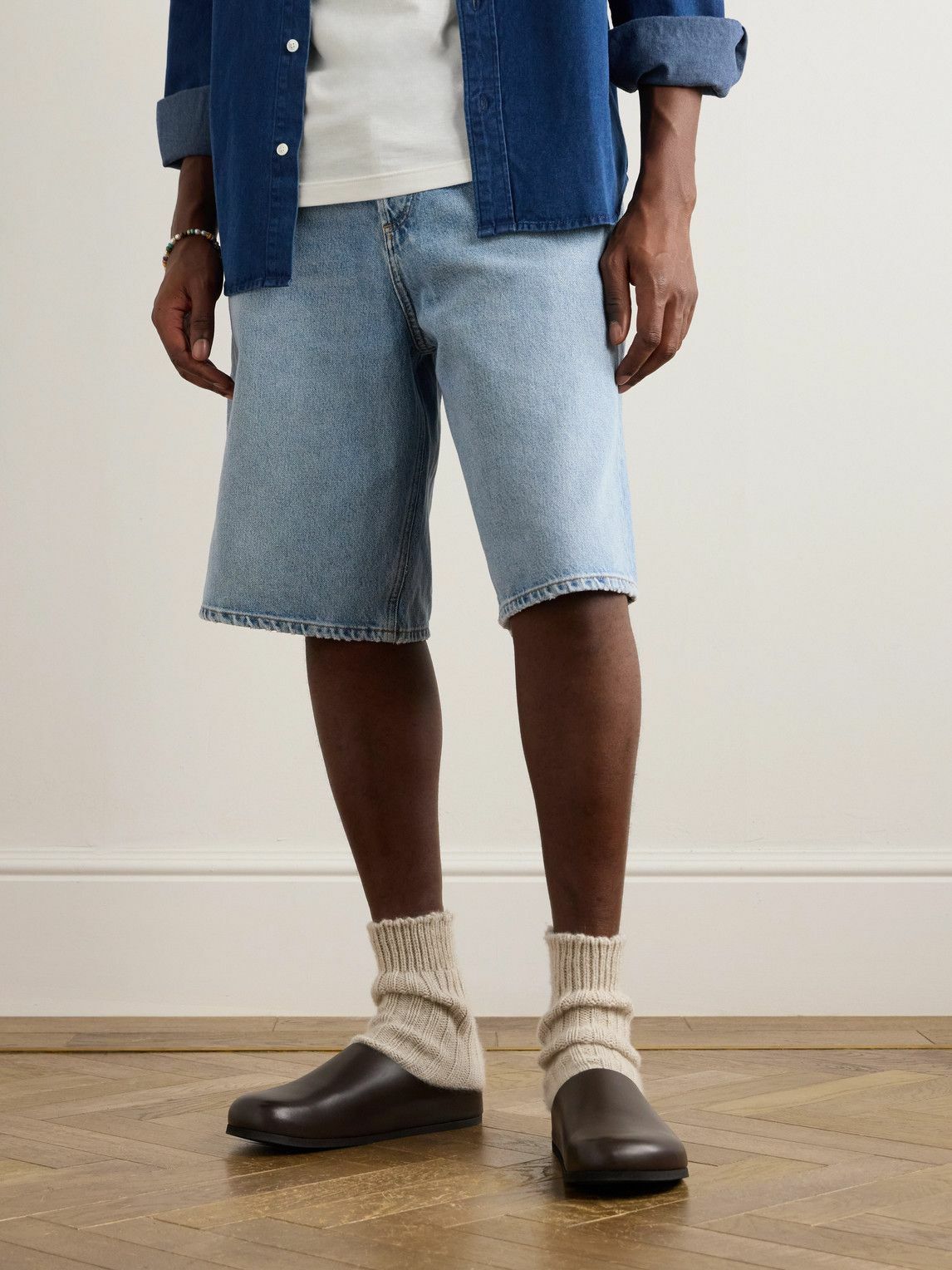 【Common Projects】レザー clogs Common Projects - Leather Clogs - Brown Common Projects