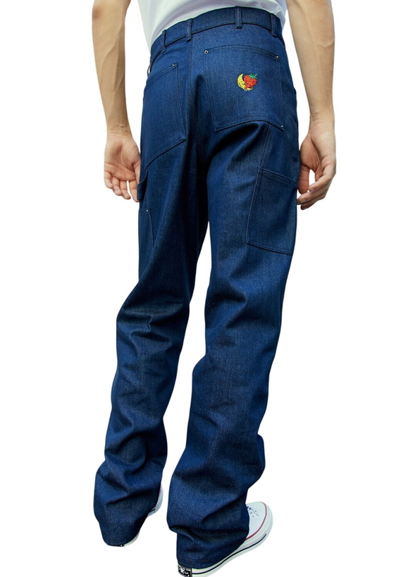 Photo: Sky High Farm Workwear Double Denim Knee Work Pants