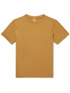 Velva Sheen - Slub Cotton-Jersey T-shirt - Yellow
