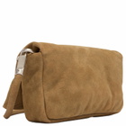 Rick Owens Women's Shoulder Pillow Griffin Bag in Sumi Brown 