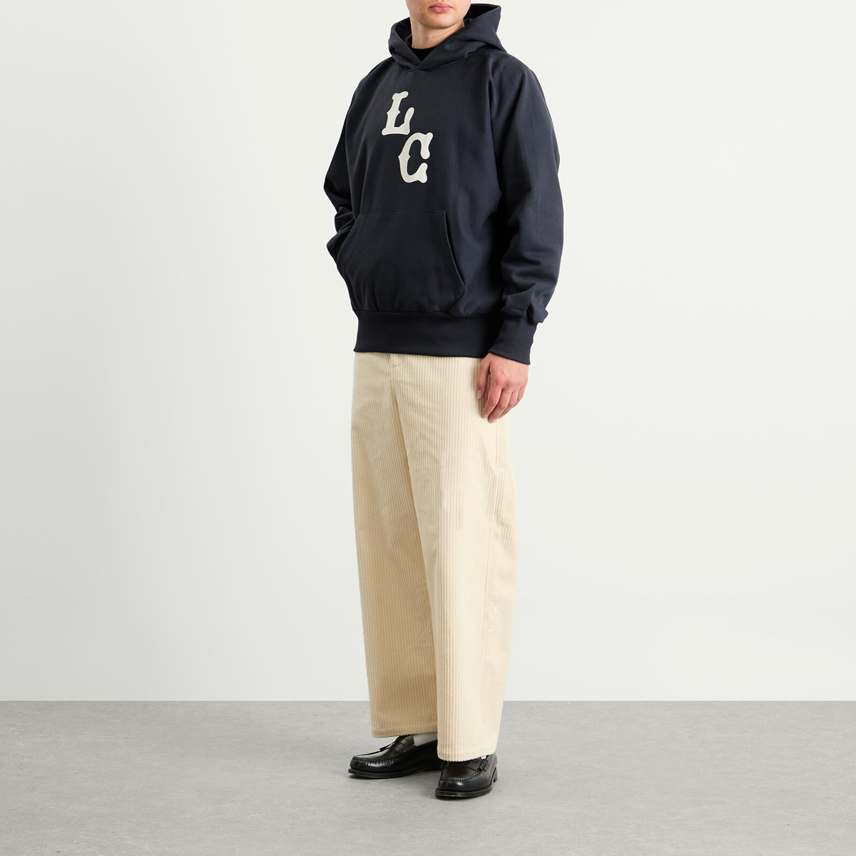 Late Checkout Men's Lc Hoodie in Navy