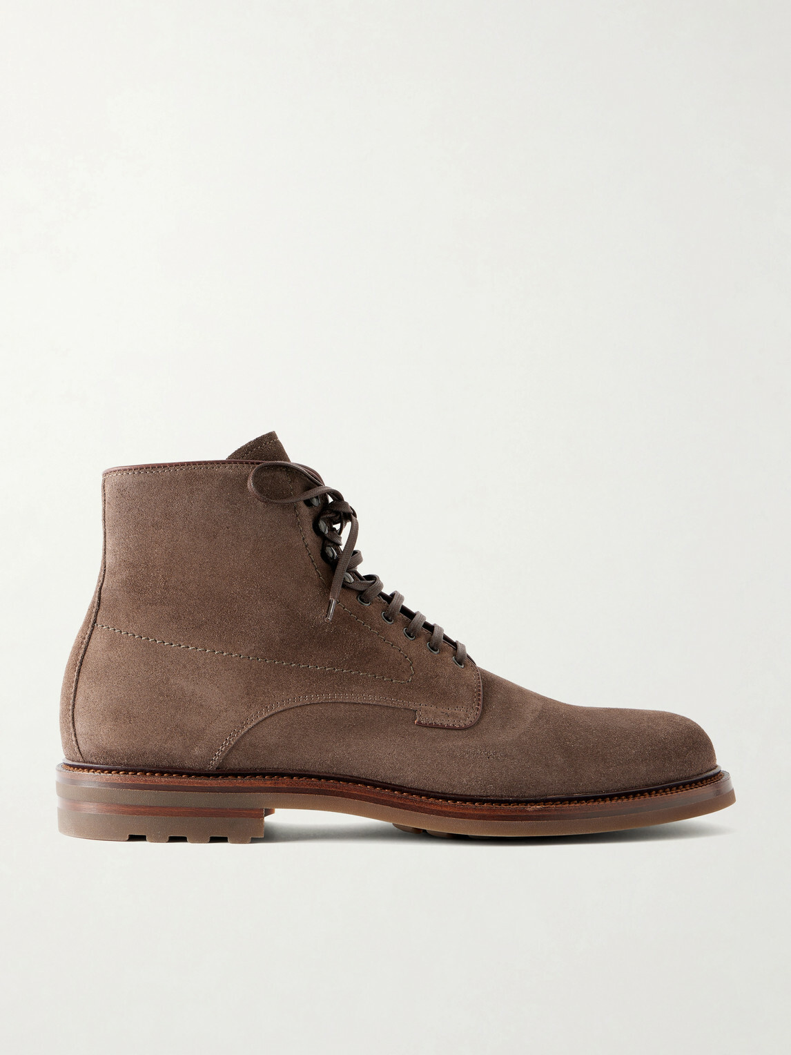 Officine Creative - Aston Flexi 003 Suede Boots - Brown
