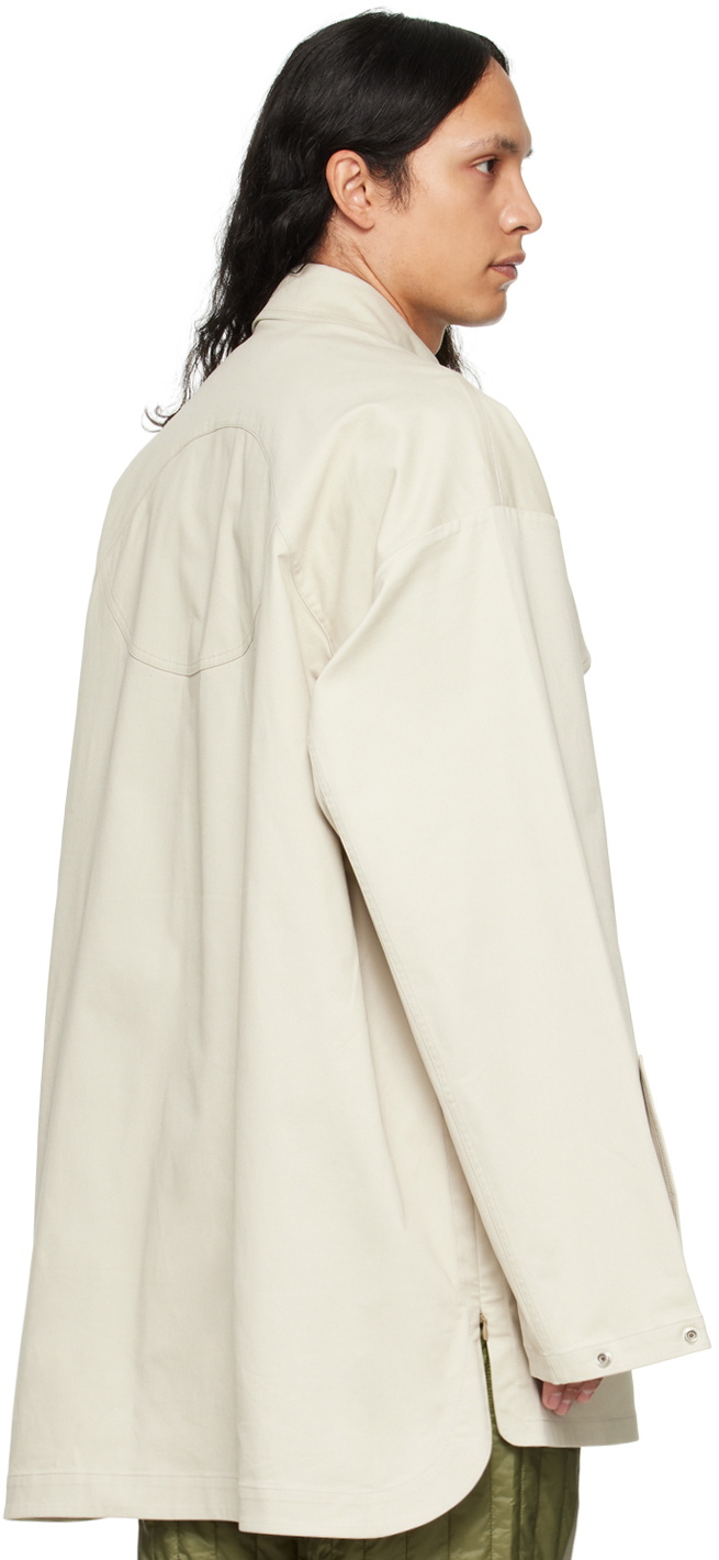 A. A. Spectrum Beige Escalade Shirt