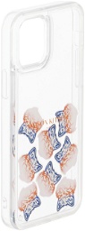 Maison Kitsuné Big Fox Head Aqua iPhone 12/12 Pro Case