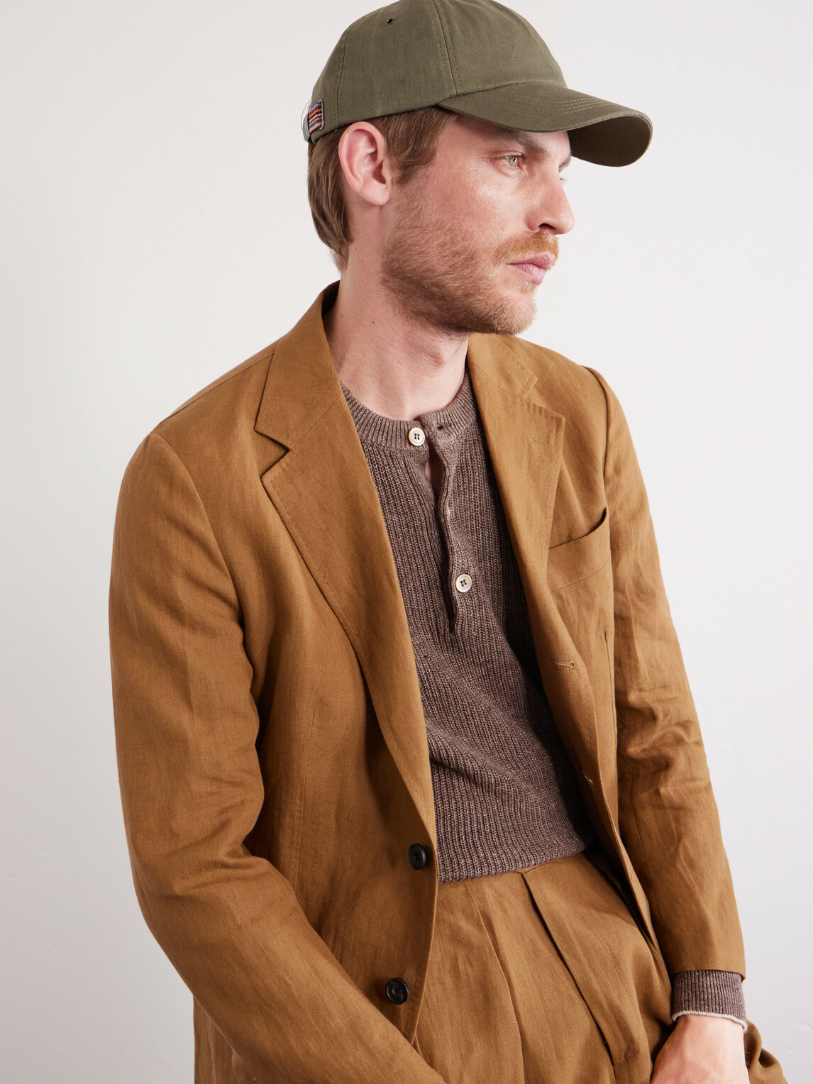 Paul Smith - Linen Baseball Cap