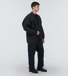 Lemaire Ribbed-knit wool cardigan