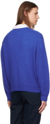 Dunst Blue Button Cardigan