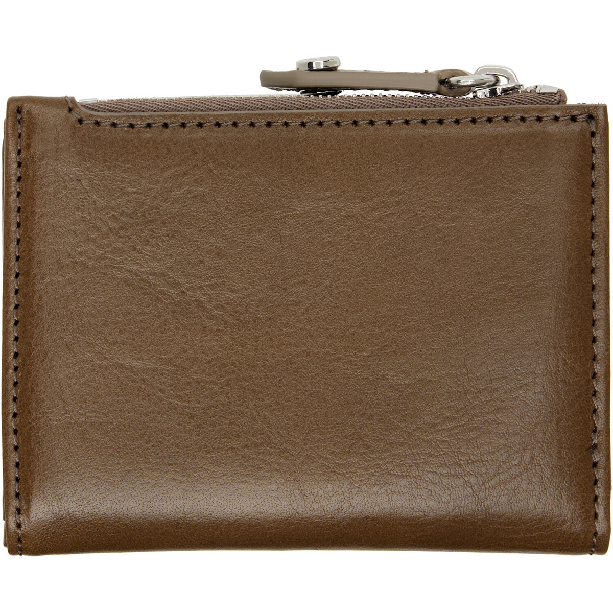 Vivienne Westwood Brown Slim Flap Card Holder