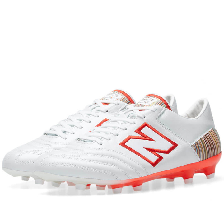 Photo: New Balance x Paul Smith MSCLADWF Football Boot - Made in England White