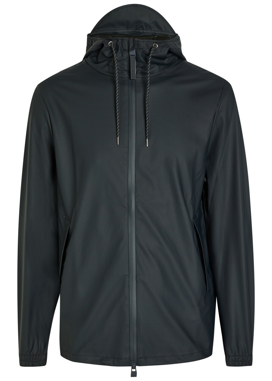 Rains Storm Breaker Waterproof Raincoat Navy