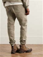 John Elliott - Escobar Slim-Fit Tapered Cotton-Jersey Sweatpants - Brown