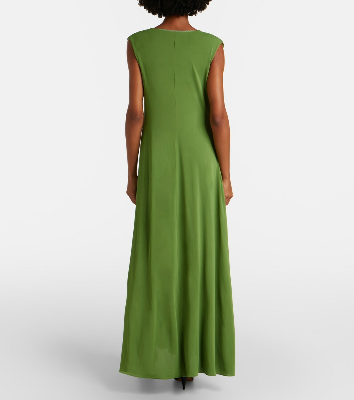 Sportmax Draped maxi dress