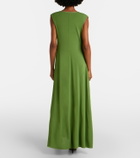Sportmax Draped maxi dress