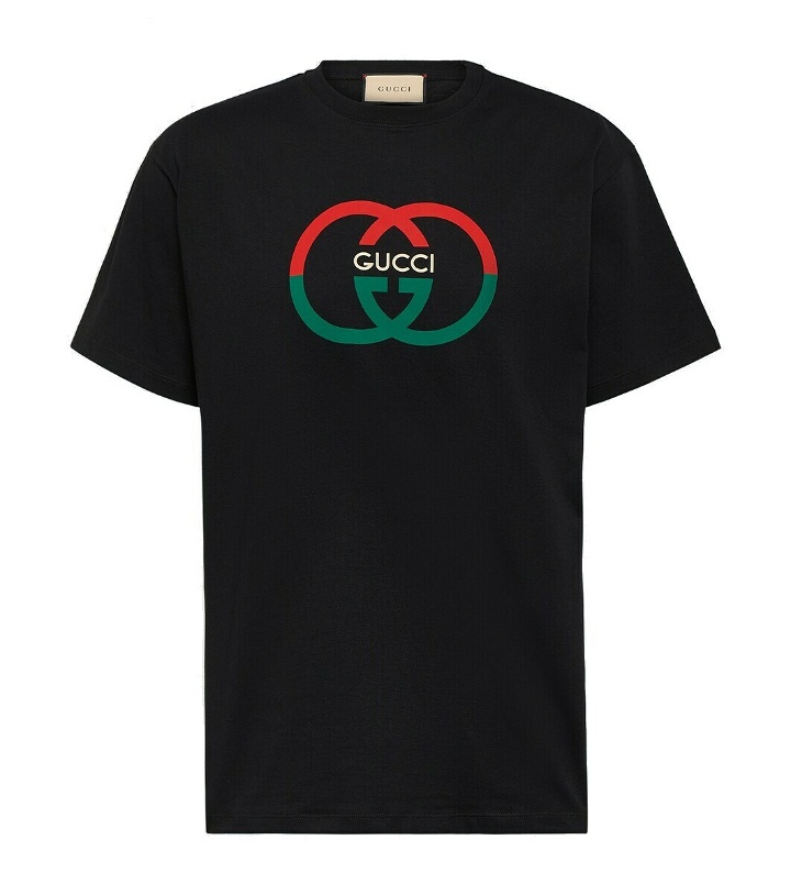 Photo: Gucci Interlocking G cotton jersey T-shirt