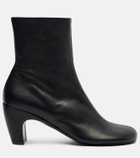 Dries Van Noten 65 leather ankle boots