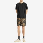 Maharishi Men's Dragon Swim Shorts in Black