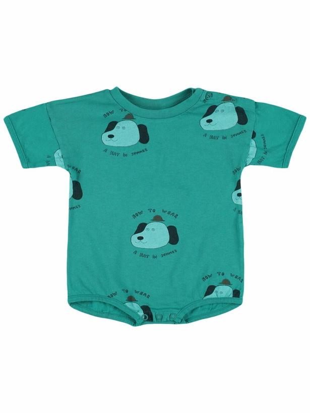 Photo: THE CAMPAMENTO Printed Cotton Jersey Romper