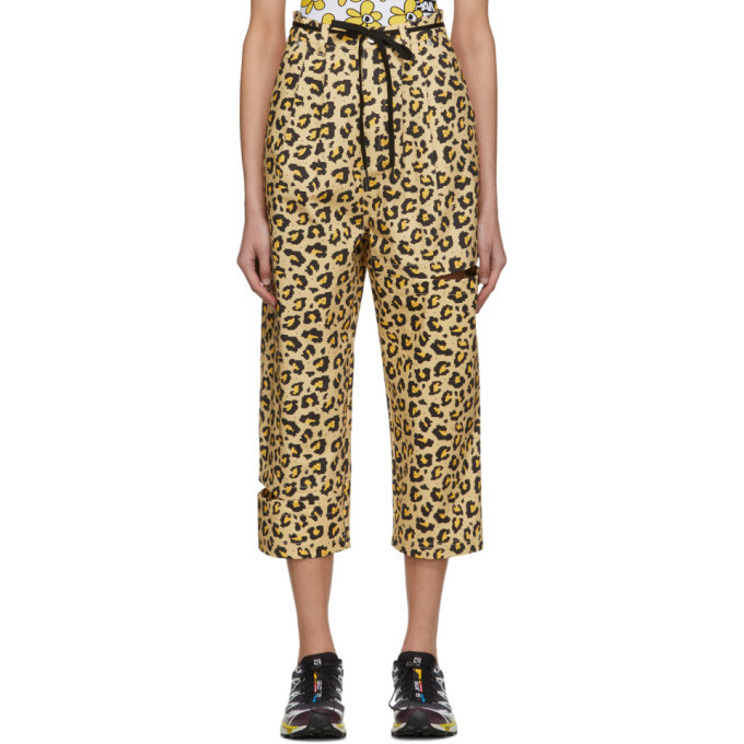 Photo: Perks and Mini White Leopard Bri Bri Jeans