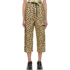 Perks and Mini White Leopard Bri Bri Jeans