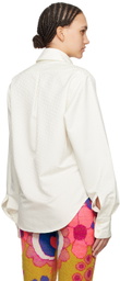 ERL White Button Shirt