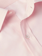 TOM FORD - Cutaway-Collar Silk-Poplin Shirt - Pink