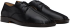 LEMAIRE Black Flat Laced Derbies