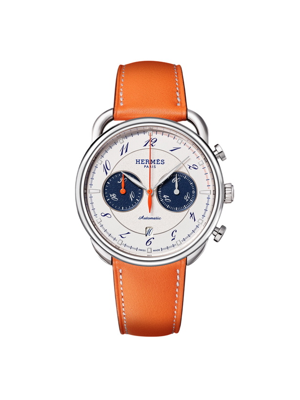 Photo: Hermès Timepieces - Arceau Chronographe Automatic Stainless Steel, Ref. 404111WW00