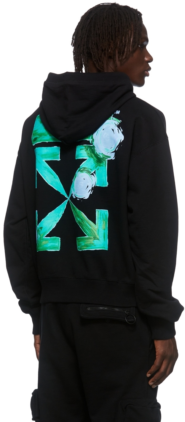 Off White Black Arrows Graphic Hoodie Off White